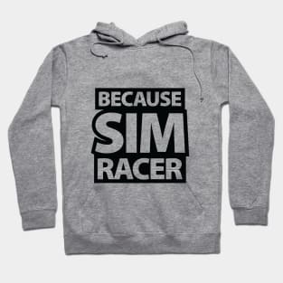 Because Sim Racer - Simulation Car Racing Hoodie